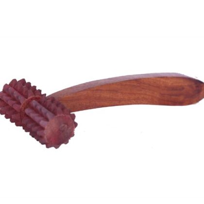 Wooden Face Roller is carefully made of high-quality natural wood, which is shaped to provide a spa-like experience to your daily self-care routine.
