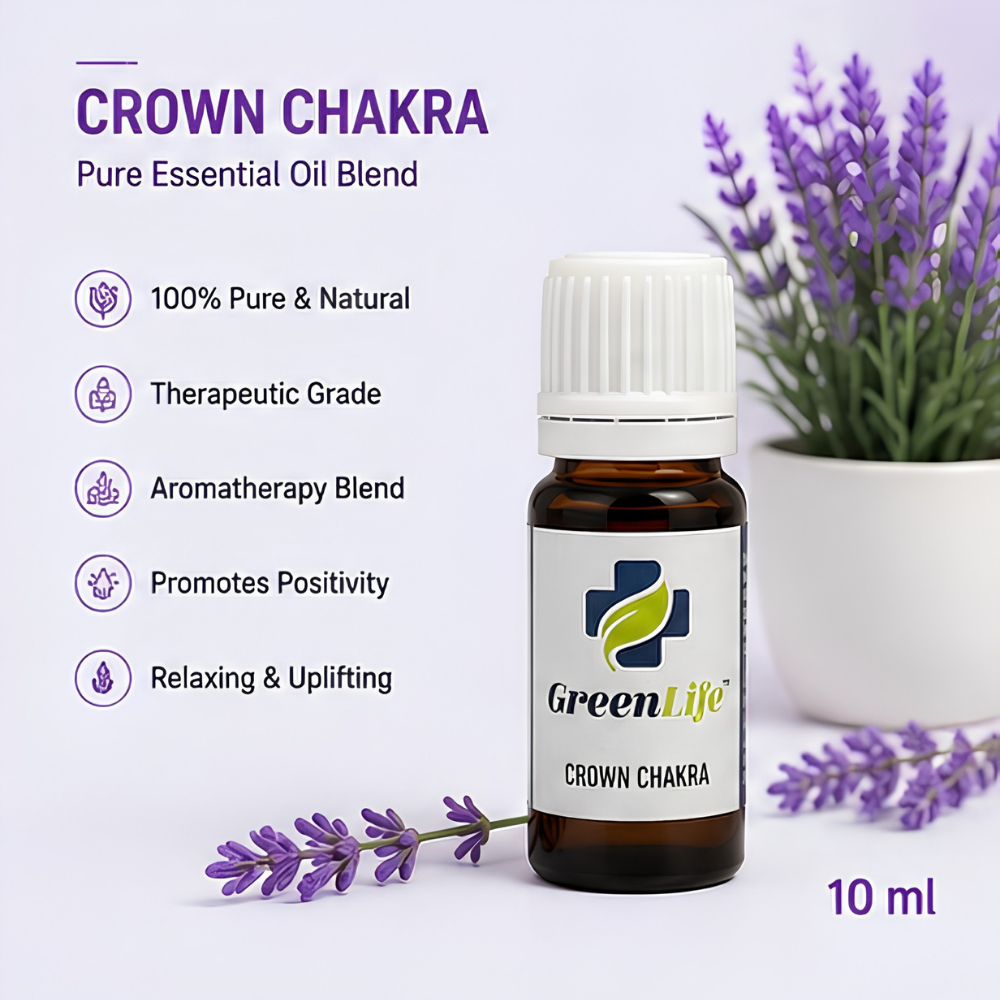 Crown Chakra Essential Oil Blend 10ml | Pure Aromatherapy Oil | Relaxing, Uplifting & Spiritual Wellness - Image 4
