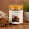 Ragi and Til Cookies | Healthy Finger Millet & Sesame Cookies | Crunchy Snack | 200g