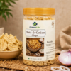Oats & Onion Chips | Healthy Baked Oats Snack | Crispy Onion Flavor Chips | 200g