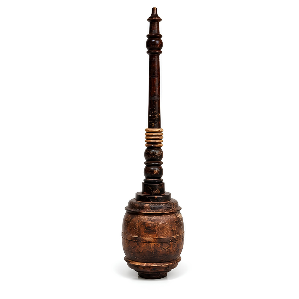 Wooden Hanuman Gada Mugdar for Akhada, Traditional Indian Strength Training Club for Exercise & Muscle Workout | 10 Kg - Image 2