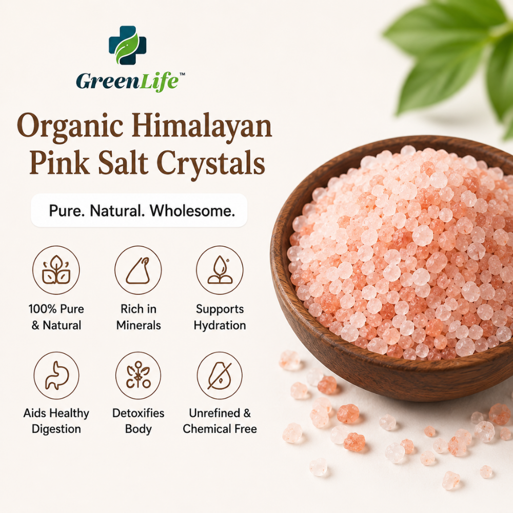 Himalayan Pink Salt Crystals 1kg | Natural Rock Salt Crystals | Premium Pink Salt for Cooking, Seasoning & Daily Use - Image 4