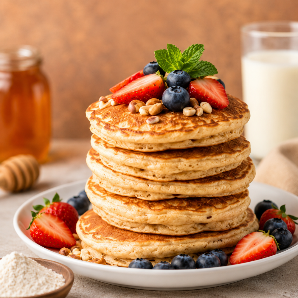 Millet Pancake Mix 250g | Instant Healthy Pancake Premix | Easy Breakfast Mix for Soft & Fluffy Pancakes - Image 3