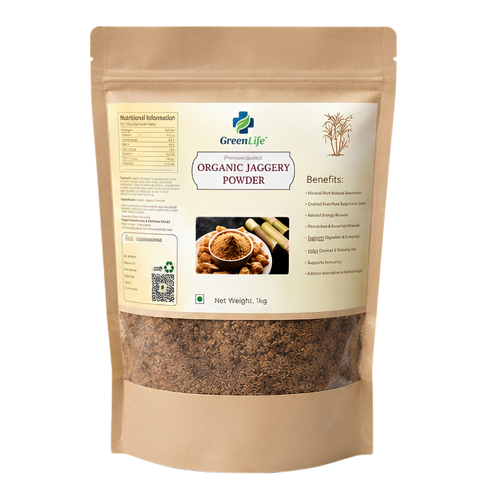 Jaggery Powder 1 Kg | Organic Pure Natural Sweetener | Chemical Free Desi Gur Powder - Image 3
