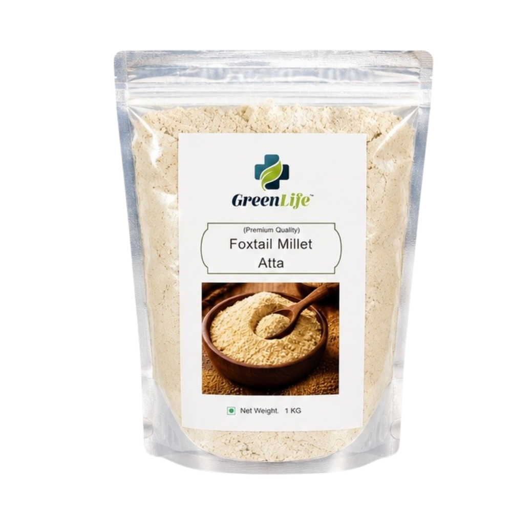 Foxtail Millet Atta 1kg | Premium Quality Millet Flour | Flour for Roti, Chapati & Healthy Recipes